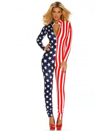 Stars and Stripes Jumpsuit ADULT HIRE